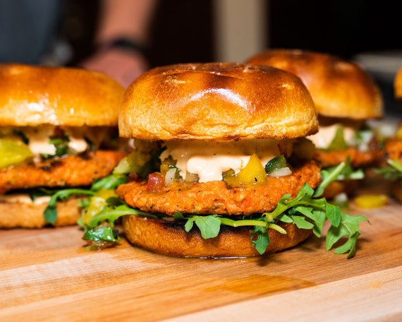Summer Salmon Burger