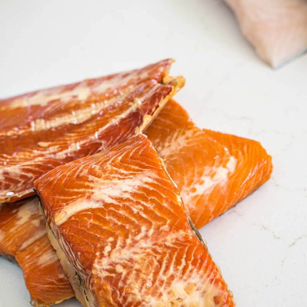 Alaska Smoked King Salmon Box Alaska Home Pack