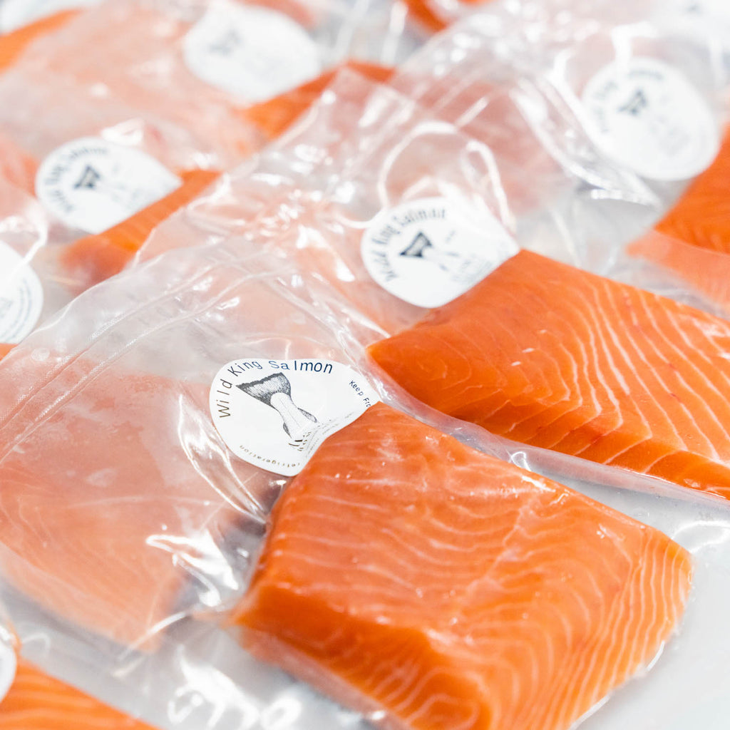 Wild Alaska King Salmon Alaska Home Pack